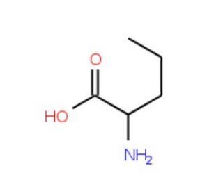 DL-Norvaline (CAS 760-78-1) - chemical structure image
