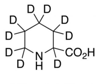 DL-Pipecolic Acid-d9 (CAS 790612-94-1) - chemical structure image