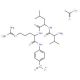 DL-Val-Leu-Arg p-Nitroanilide Acetate Salt (CAS 117961-23-6) - chemical structure image