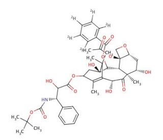 Docetaxel-d5 (CAS 114977-28-5 (unlabeled)) - chemical structure image
