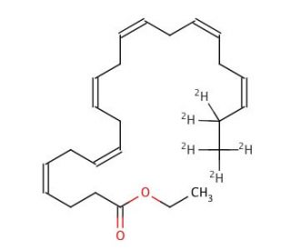 Docosahexaenoic Acid-d5 Ethyl Ester - chemical structure image