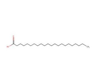 Docosanoic acid (CAS 112-85-6) - chemical structure image