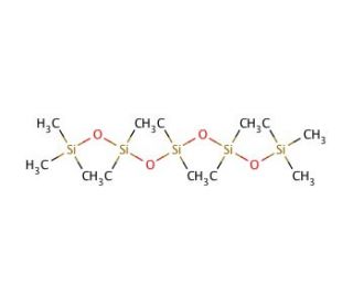 Dodecamethylpentasiloxane (CAS 141-63-9) - chemical structure image