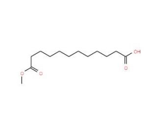 Dodecanedioic Acid 1-Methyl Ester (CAS 3903-40-0) - chemical structure image