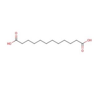 Dodecanedioic acid (CAS 693-23-2) - chemical structure image
