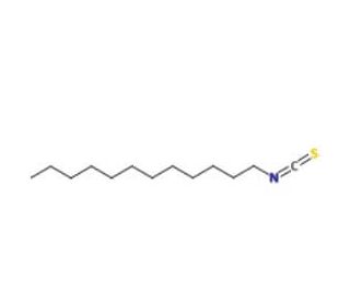 Dodecyl isothiocyanate (CAS 1072-32-8) - chemical structure image