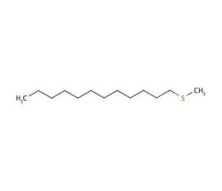 Dodecyl methyl sulfide (CAS 3698-89-3) - chemical structure image