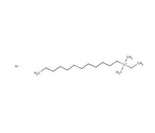 Dodecylethyldimethylammonium bromide (CAS 68207-00-1) - chemical structure image