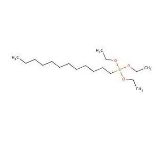 Dodecyltriethoxysilane (CAS 18536-91-9) - chemical structure image
