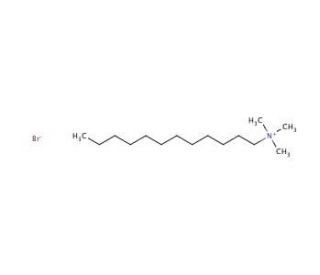 Dodecyltrimethylammonium bromide (CAS 1119-94-4) - chemical structure image