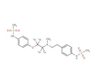 Dofetilide-d4 - chemical structure image