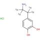 Dopamine-d4 Hydrochloride (CAS 203633-19-6) - chemical structure image