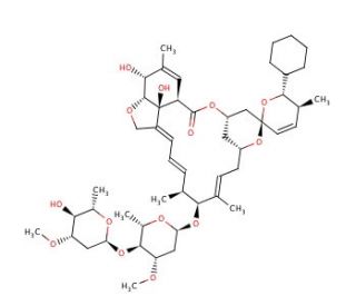 Doramectin (CAS 117704-25-3) - chemical structure image