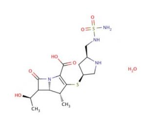Doripenem monohydrate (CAS 364622-82-2) - chemical structure image