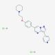 Dorsomorphin dihydrochloride (CAS 1219168-18-9) - chemical structure image
