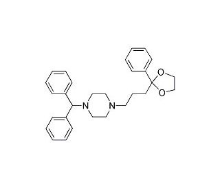 Dotarizine (CAS 84625-59-2) - chemical structure image