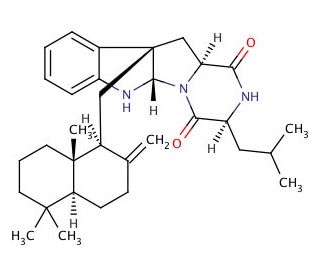 Drimentine A - chemical structure image