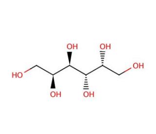 Dulcitol (CAS 608-66-2) - chemical structure image