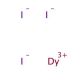 Dysprosium(III) iodide (CAS 15474-63-2) - chemical structure image