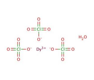 Dysprosium(III) perchlorate solution (CAS 14017-53-9) - chemical structure image