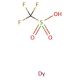 Dysprosium(III) trifluoromethanesulfonate (CAS 139177-62-1) - chemical structure image