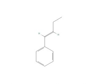 (E)-1-Phenyl-1-butene (CAS 1005-64-7) - chemical structure image