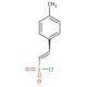 (E)-2-(4-methylphenyl)ethene-1-sulfonyl chloride - chemical structure image