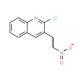 E-2-Chloro-3-(2-nitro)vinylquinoline (CAS 182050-12-0) - chemical structure image
