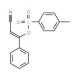 (E)-2-Cyano-1-phenylethenyl4-methylbenzenesulfonate (CAS 237435-26-6) - chemical structure image