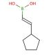 (E)-(2-Cyclopentylethenyl)boronic Acid (CAS 161282-93-5) - chemical structure image