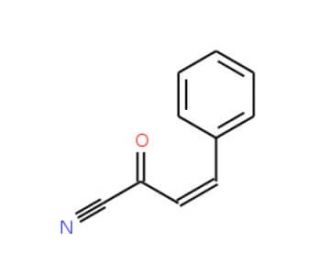 (E)-2-Oxo-4-phenylbut-3-enenitrile (CAS 60299-77-6) - chemical structure image