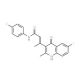 (E)-3-(6-Fluoro-4-hydroxy-2-methylquinolin-3-yl)-N-(4-fluorophenyl)but-2-enamide (CAS 1150271-29-6) - chemical structure imag
