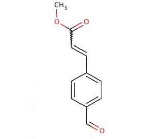 (E)-4-Formylcinnamic Acid Methyl Ester - chemical structure image