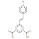 (E)-5-(4-bromostyryl)isophthalic acid - chemical structure image