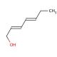 (E,E)-2,4-Heptadien-1-ol (Major) (CAS 33467-79-7) - chemical structure image