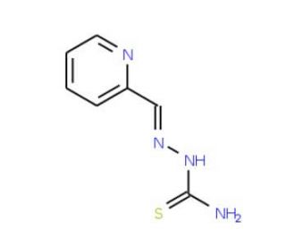 [(E)-(pyridin-2-ylmethylidene)amino]thiourea - chemical structure image