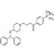 Ebastine (CAS 90729-43-4) - chemical structure image