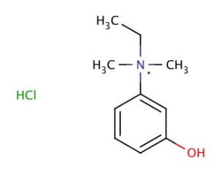 Edrophonium chloride (CAS 116-38-1) - chemical structure image