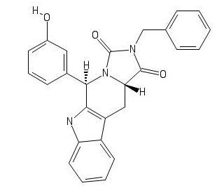 Eg5 Inhibitor V, trans-24 (CAS 869304-55-2) - chemical structure image