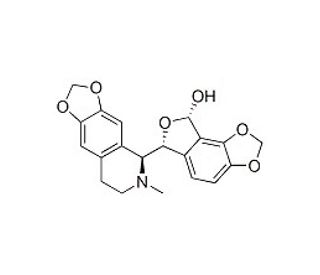 (&plus;)-Egenine (CAS 6883-44-9) - chemical structure image