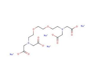 EGTA tetrasodium (CAS 13368-13-3) - chemical structure image