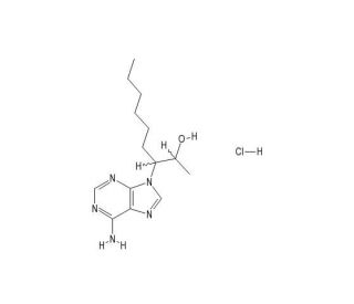 EHNA hydrochloride (CAS 51350-19-7) - chemical structure image