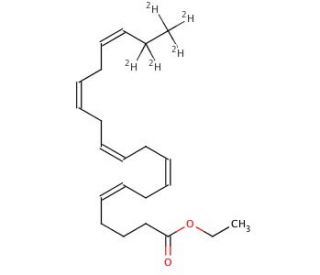 Eicosapentaenoic Acid-d5 Ethyl Ester (CAS 86227-47-6 (unlabeled)) - chemical structure image