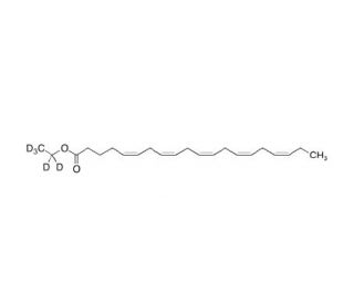 Eicosapentaenoic Acid Ethyl-d5 Ester (CAS 1392217-44-5) - chemical structure image