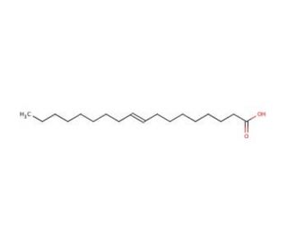 Elaidic Acid (CAS 112-79-8) - chemical structure image