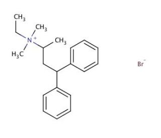Emepronium Bromide - chemical structure image