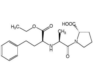 Enalapril (CAS 75847-73-3) - chemical structure image