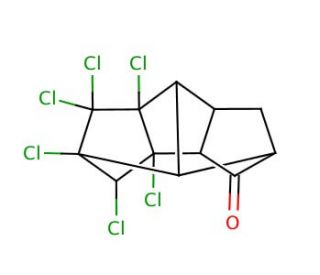 Endrin ketone (CAS 53494-70-5) - chemical structure image