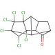 Endrin ketone (CAS 53494-70-5) - chemical structure image