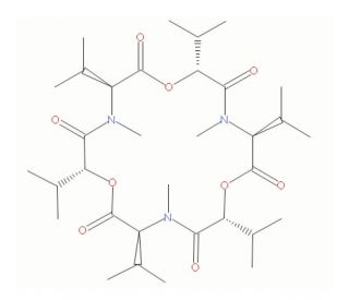 Enniatin B (CAS 917-13-5) - chemical structure image